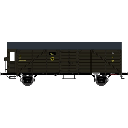 Hädl 113251 - Wagon chłodniczy pocztowy c/10,8, DRP, ep.II