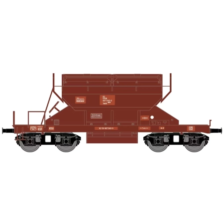 Hädl 25127-3 - Wagon samowyładowczy Takkll, DR, ep.IV