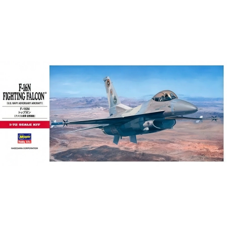 Hasegawa 00342 -  F-16N Fighting Falcon TOP GUN, skala 1:72