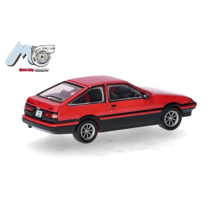 Herpa 87MC000003 MicroCity: Toyota Corolla (AE86) rot