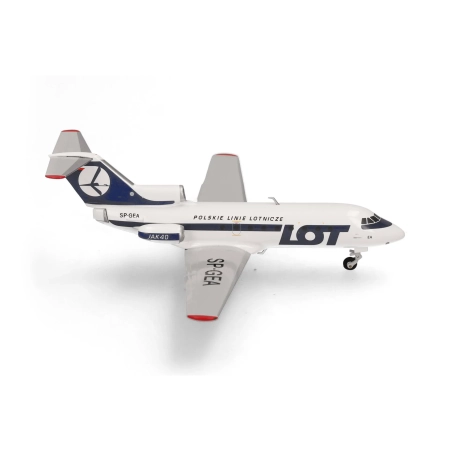 Herpa 573139 - LOT Polish Airlines Yakovlev Yak-40 - SP-GEA (1:200)