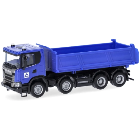 Herpa 960021 - Scania XT17 Dreiseitenkipper 4achs "Hoch-Tief"