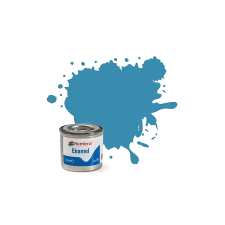 Humbrol 48 - Mediterranean Blue - Gloss - (14ml)