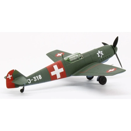 Herpa 1:87 -  Samolot BF-109 - Szwajcaria