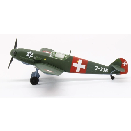 Herpa 1:87 -  Samolot BF-109 - Szwajcaria