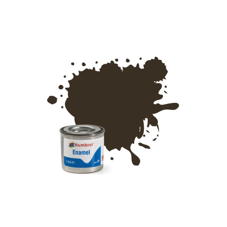 Humbrol 10 - Service Brown - Gloss - (14ml), AA0117