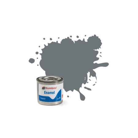 Humbrol 164 - Dark Sea Grey - Satin - (14ml), AA1780