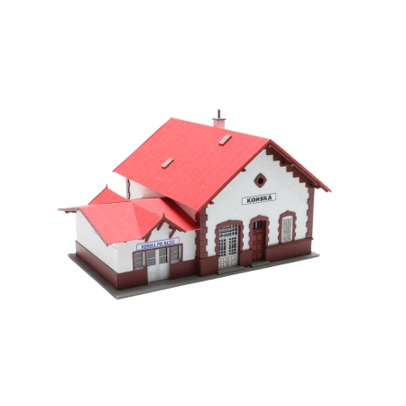 igra 251009 - Dworzec Konska 159 x 129 x 97 mm, Lasercut.