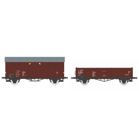 igra 96600000 - Zestaw 2 wagonów Ztr, Vtr, CSD, Ep.IV
