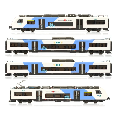 Jägerndorfer 49950 - Jednostka elektryczna 4 wagonowa Desiro ML zarządu ODEG