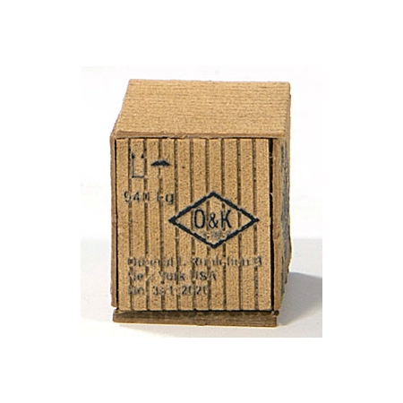 Joswood 85026 – Mała skrzynia 'O&K', 3 sztuki, 15 x 11,5 x 10 mm
