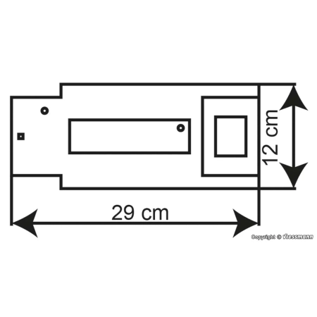 Kibri 39208 - Magazyn w Herrenberg