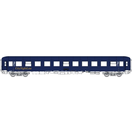 L.S. Models 58524 - Wagon sypialny Bvcmz 248.5, DBAG, CityNightLine, Ep.V