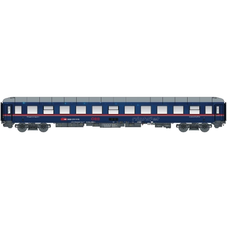L.S. Models 58526 - Wagon sypialny Bvcmz 248.5, ÖBB, Nightjet, Ep.VI