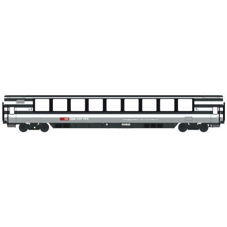 L.S. Models LS47396 - Wagon panoramiczny EC, 1. klasa, SBB, ep.V