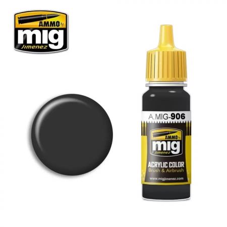 Ammo Mig 0906 - Farba akrylowa GREY SHADOW - 17ml