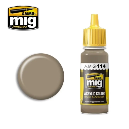 Ammo Mig 0114 - Farba akrylowa Zimmerit Ochre Op. 17 ml