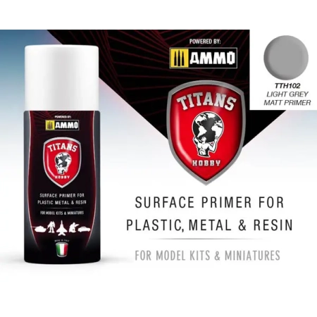A.MIG TTH102 - Light Grey Matt Primer Spray