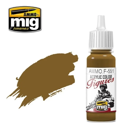 A.MIG F-551 - FIGURES PAINTS Burnt Sand 17 ml.