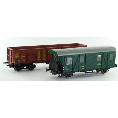 mtb H0CSDDSVASE - Zestaw 2 wagonów DC und Vase, CSD, Ep.IV