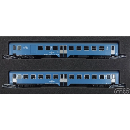 mtb H0SETMAVBHVBDBH - Zestaw 2 wagonów Bhv, MDbh, MAV, Ep.V