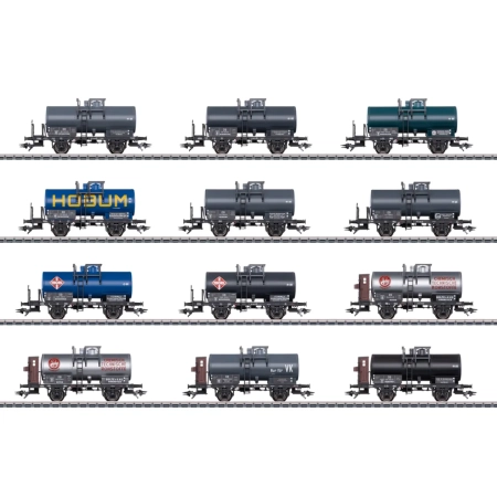 Märklin 00719 – 12 cystern, DB, ep.III