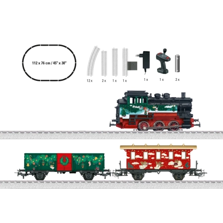 Märklin 29124 - Analogowy zestaw startowy „Boże Narodzenie”