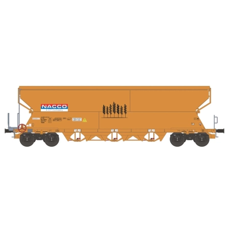 nme 511616 - Wagon samowyładowczy Tagnpps 101m³, NACCO, Ep.VI