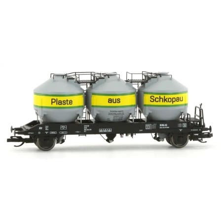 NPE NW52034 - Wagon silos Uc-y, DR, Ep.IV 'Plaste aus Schkopau'