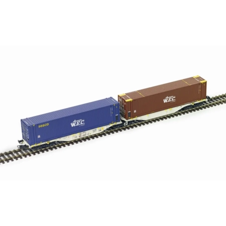 PT Trains 100503 - Wagon VTG Sggmrss 90’+2×45’HC