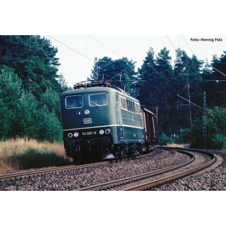 Piko 21704 - Elektrowóz BR 151 zielony DB IV + DSS PluX22