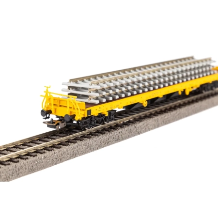 Piko 24501 - Wagon R załadowany podkładami betonowymi, DBAG, Ep.VI