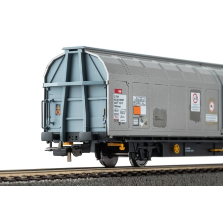 Piko 24642 – Wagon z suwanymi ścianami serii Habillns SBB ep. VI