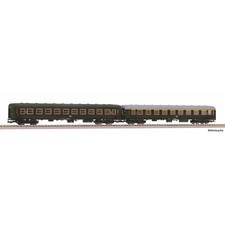 Piko 28321 - Zestaw 2 wagonów pasażerskich 1 klasa + 2 klasa, PKP, Ep.IV