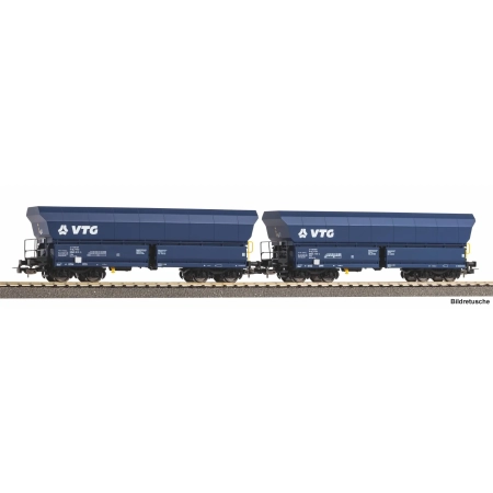 Piko 28342 - 2er Set Schüttgutwagen Falns 176 VTG NL VI