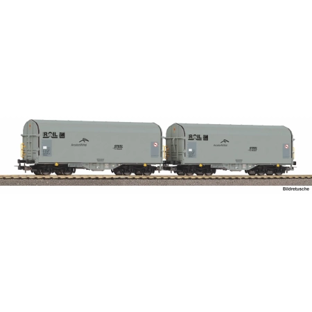 Piko 28344 - 2er Set Schiebeplanenwg. ATIR Rail VI