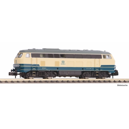 Piko 40533 - N-Diesellok/Sound BR 216 blau beige DB IV + Next18 Dec.