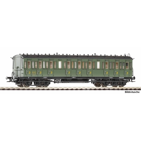 Piko 53329 - Wagon przedziałowy 3. kl. SNCF III
