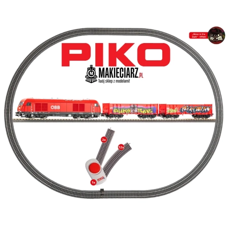 Piko 57033 – Analogowy zestaw startowy ÖBB, Ep.V