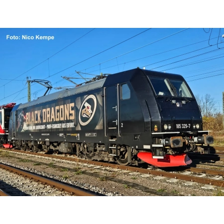 Piko 57878 - ~Elektrolok 185 329 Black Dragons VI + 8pol. Dec.