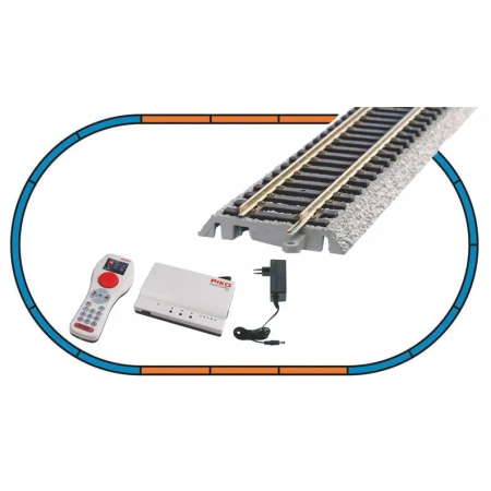 Piko 59019 - Cyfrowy zestaw startowy z PSCwlan, pociąg pasażerski, RegioJet, Ep.VI