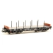 Piko 58414-3 - Wagon platforma 401Z PKP, 141 mm.