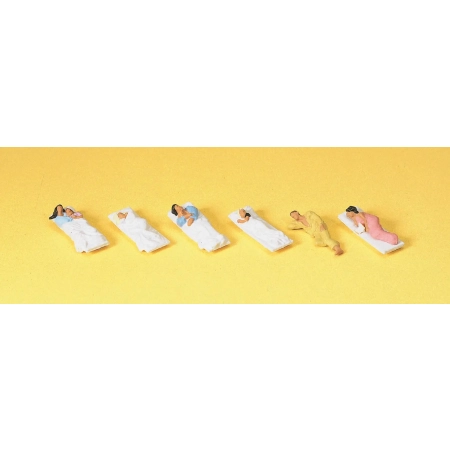 Preiser 10300 - Pasażerowie wagonu sypialnego