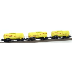 Robo 106510 - PKP 406Rb - zestaw 3 cystern "LOTOS"