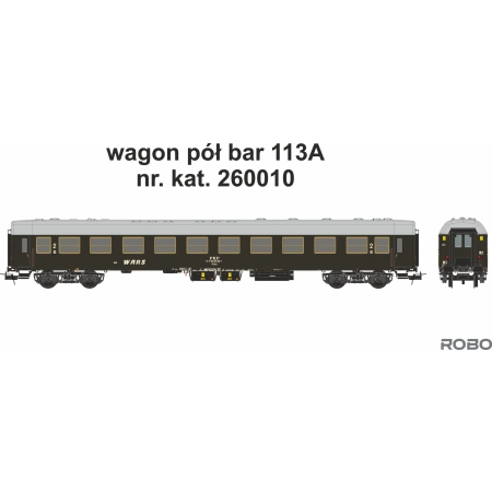 Robo 260010 -  Wagon 2 kl pół bar 113A (Warszawa Szczęśliwice)