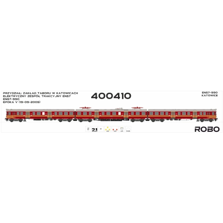 Robo 400410 - Jednostka elektryczna EN57-990 Zakład Taboru w Katowicach