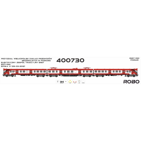 Robo 400730 - Jednostka elektryczna EN57-1061 PR Poznań