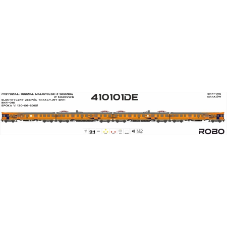 Robo 410101DE - Jednostka elektryczna EN71-016 POLREGIO "TYGRYS"