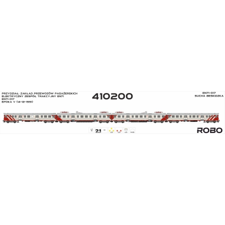 Robo 410200 - Jednostka elektryczna EN71-017 PR MD Sucha Beskidzka