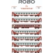 Robo 200700 - 7 wagonów w malowaniu 'Czartoryski', PKP, ep.V